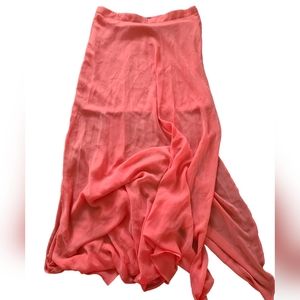 Forever21 salmon skirt